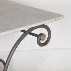 Late 19th Century Metal and Marble Patisserie Table - 3563710