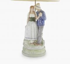 Late 19th Century Royal Copenhagen Porcelain Lamps Set of 2 - 2472140