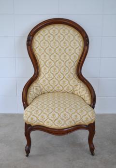 Late 19th Century Upholstered Side Chair - 1833735