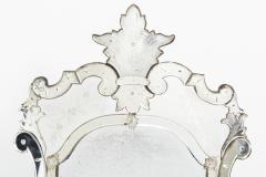 Late 19th Century Venetian Etched Wall Mirror - 2545225