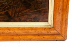 Late 19th Century Wood Frame Oil Canvas Painting - 1128752