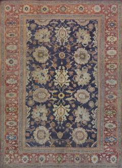 Late 19th Century Wool Sultanabad Rug Handwoven in West Persia - 1813074