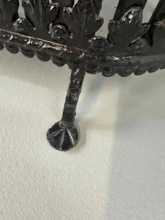 Late 19th Century Wrought Iron Marble Radiator Cover from a New York Apartment - 4118065