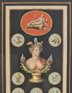 Late 19th Early 20th Century Italian Print of Mercury - 4281703