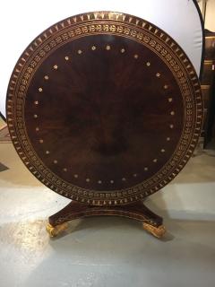 Late 19th Early 20th Century Russian Neoclassical Boule Inlaid Centre Tilt Table - 2916987