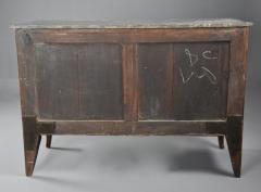 Late 19th century French Louis XVI style tulipwood breakfront commode - 4805634