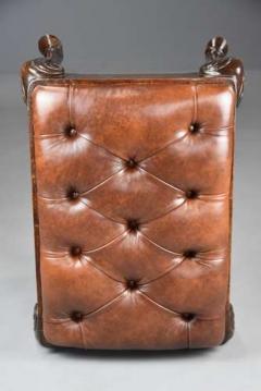 Late 19thc walnut cabriole leg stool in the Queen Anne style - 4805971