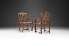 Late 20th Century Anglo Chinese Chairs with Caned Seats Europe 1980s - 3061665