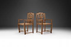 Late 20th Century Anglo Chinese Chairs with Caned Seats Europe 1980s - 3061666