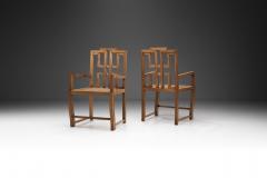Late 20th Century Anglo Chinese Chairs with Caned Seats Europe 1980s - 3061667