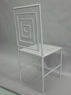 Late 20th Century Artist Made Aluminum Desk Side Chair by Jose Pascual - 1811212