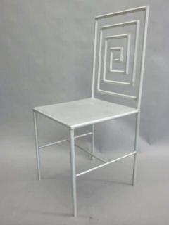 Late 20th Century Artist Made Aluminum Desk Side Chair by Jose Pascual - 1811213
