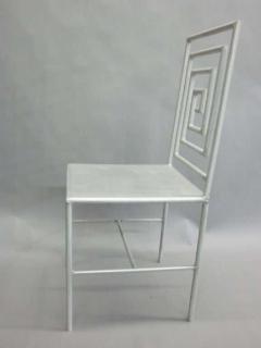 Late 20th Century Artist Made Aluminum Desk Side Chair by Jose Pascual - 1811215