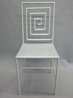 Late 20th Century Artist Made Aluminum Desk Side Chair by Jose Pascual - 1811222