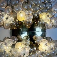 Late 20th Century Brass Balloton Murano Glass Sputnik Chandelier - 4717364