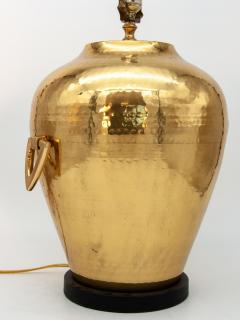 Late 20th Century Brass Lamp With Handles - 2270760