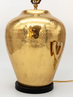 Late 20th Century Brass Lamp With Handles - 2270761