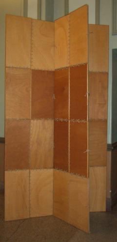 Late 20th Century Four Panel Room Divider or Screen by Designer Yamo  - 627166