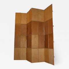 Late 20th Century Four Panel Room Divider or Screen by Designer Yamo  - 628014