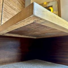 Late 20th Century Italian Wooden Mosaic with Compass Roses Top Coffee Table - 3356575