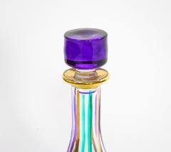 Late 20th Century Venetian Hand Painted Barware Decanter - 3546146