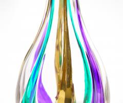 Late 20th Century Venetian Hand Painted Barware Decanter - 3546151