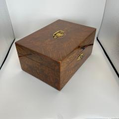 Late Biedermeier Box Walnut and Walnut Burl Austria circa 1850 - 4422222