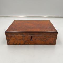 Late Biedermeier Jewelry Box Printed beech Germany circa 1840 - 4543880