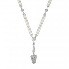 Late Edwardian Pendant Watch Sautoir - 4544199