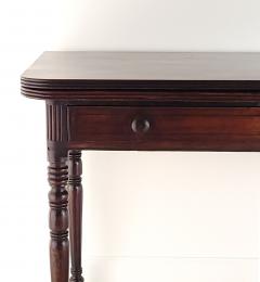 Late English Regency Period Mahogany Tea Table circa 1820 - 3520382