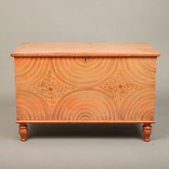 Late Federal Paint Decorated Blanket Chest - 3943849