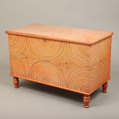 Late Federal Paint Decorated Blanket Chest - 3943855