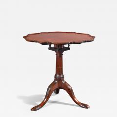 Late George II Carved Mohogany Tripod Table - 3720413