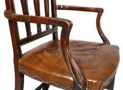 Late Georgian Mahogany Guildmasters Armchair - 3786604