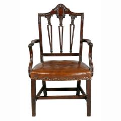 Late Georgian Mahogany Guildmasters Armchair - 3786606