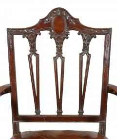 Late Georgian Mahogany Guildmasters Armchair - 3786607