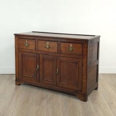 Late Georgian Oak Sideboard Cabinet England circa 1800 - 4114183