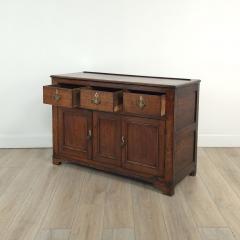 Late Georgian Oak Sideboard Cabinet England circa 1800 - 4114184