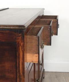 Late Georgian Oak Sideboard Cabinet England circa 1800 - 4114189