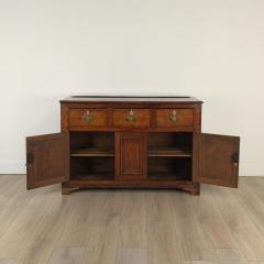 Late Georgian Oak Sideboard Cabinet England circa 1800 - 4114191