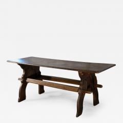 Late Gothic 16th century North European Oak Trestle Table - 507225