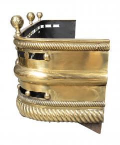 Late Regency Brass Fire Fender - 4810183