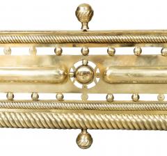 Late Regency Brass Fire Fender - 4810202