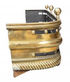 Late Regency Brass Fire Fender - 4810232