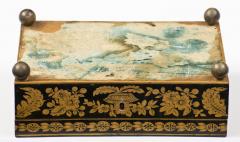 Late Regency Chinoiserie Penwork Box Circa 1830 - 117290