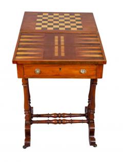 Late Regency Mahogany Games Table - 4130796