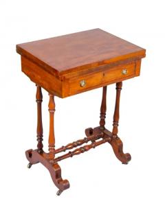 Late Regency Mahogany Games Table - 4130856
