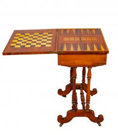 Late Regency Mahogany Games Table - 4130880