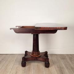 Late Regency Period Pedestal Game Table England circa 1825 - 4806578