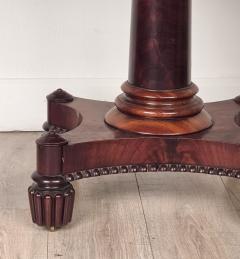 Late Regency Period Pedestal Game Table England circa 1825 - 4806580